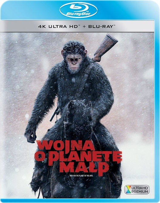 «Война за планету обезьян» - это первый фильм Fox 20th Century, который был выпущен в Польше на Ultra HD Blu-ray