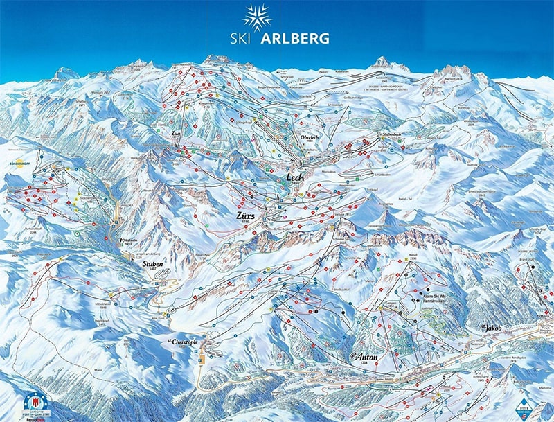В этом году я начал лыжный сезон в Австрии, в Санкт-Антоне, в конце января